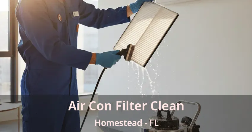 Air Con Filter Clean Homestead - FL