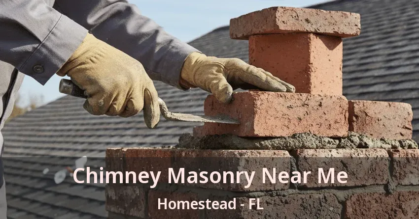 Chimney Masonry Near Me Homestead - FL