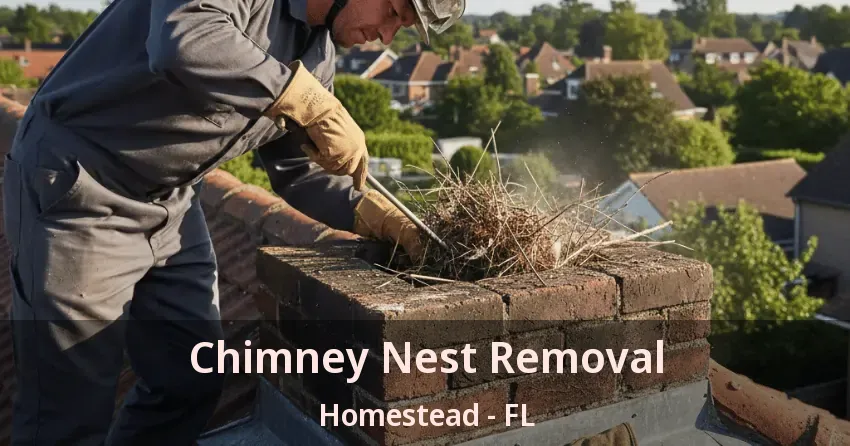Chimney Nest Removal Homestead - FL Chimney Nest Removal Homestead - FL