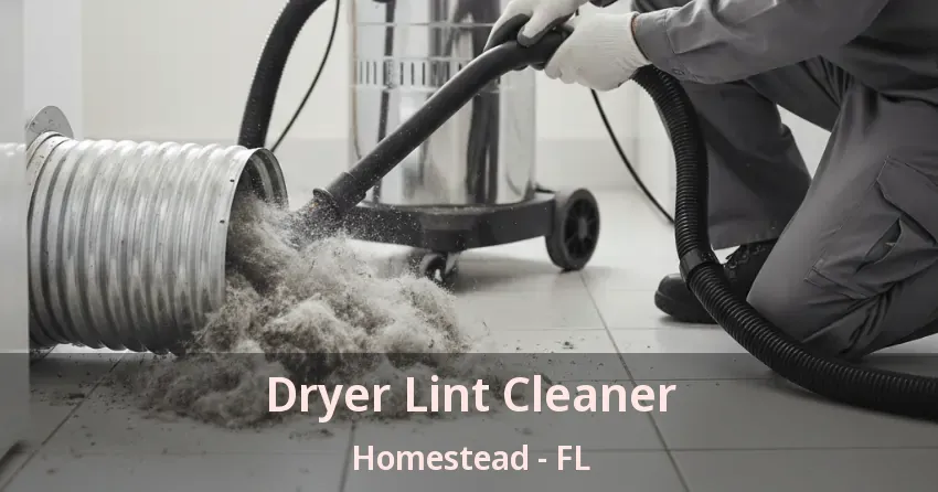 Dryer Lint Cleaner Homestead - FL