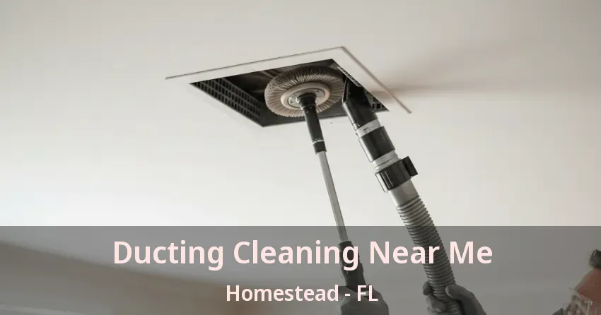 Ducting Cleaning Near Me Homestead - FL