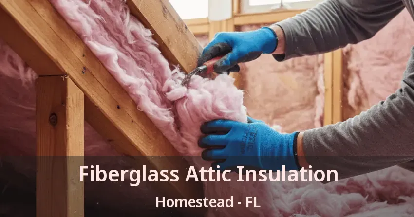 Fiberglass Attic Insulation Homestead - FL