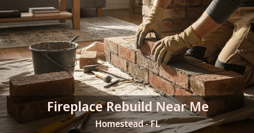 Fireplace Rebuild Near Me Homestead - FL