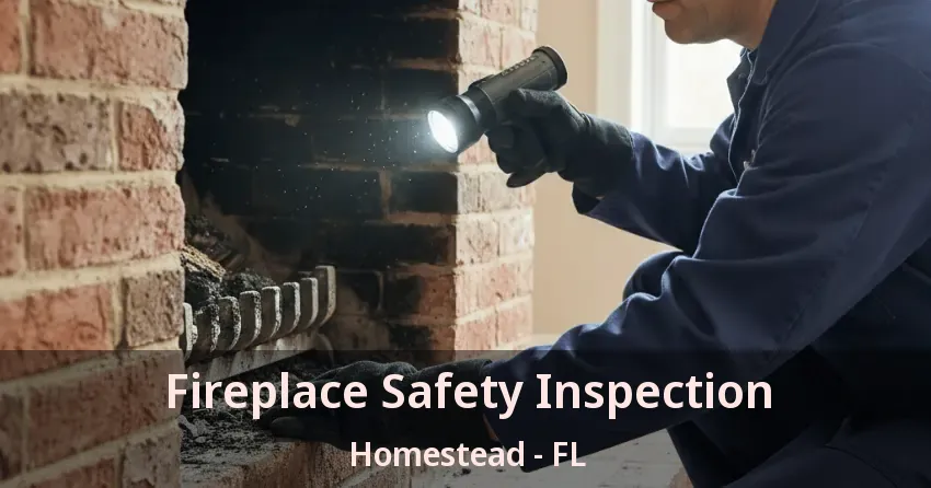 Fireplace Safety Inspection Homestead - FL