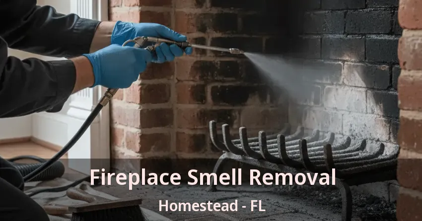 Fireplace Smell Removal Homestead - FL