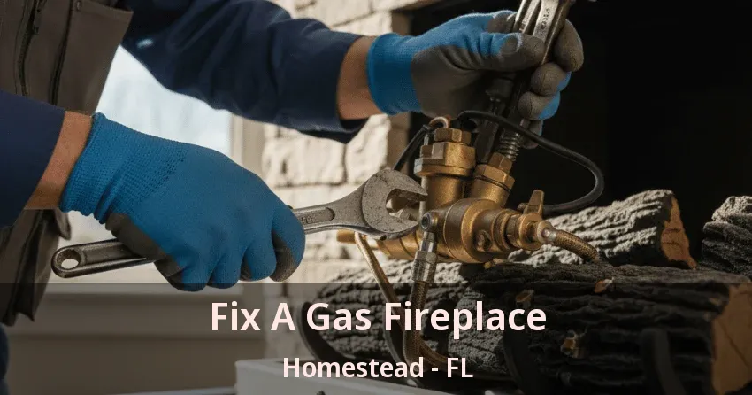 Fix A Gas Fireplace Homestead - FL