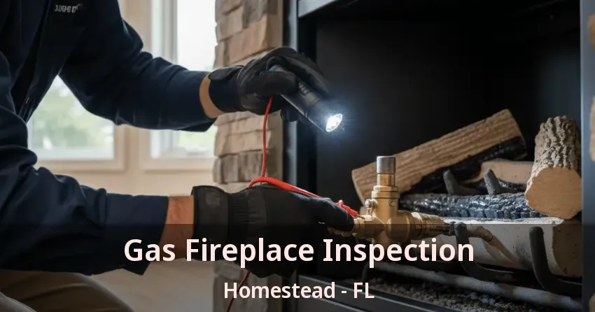 Gas Fireplace Inspection Homestead - FL