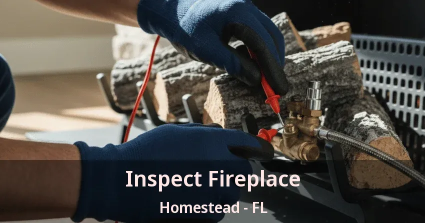 Inspect Fireplace Homestead - FL