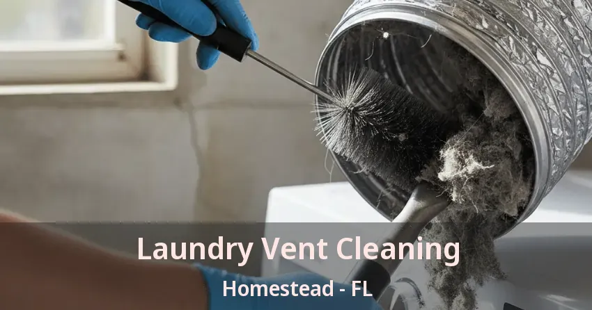 Laundry Vent Cleaning Homestead - FL