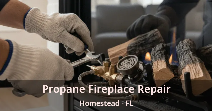 Propane Fireplace Repair Homestead - FL