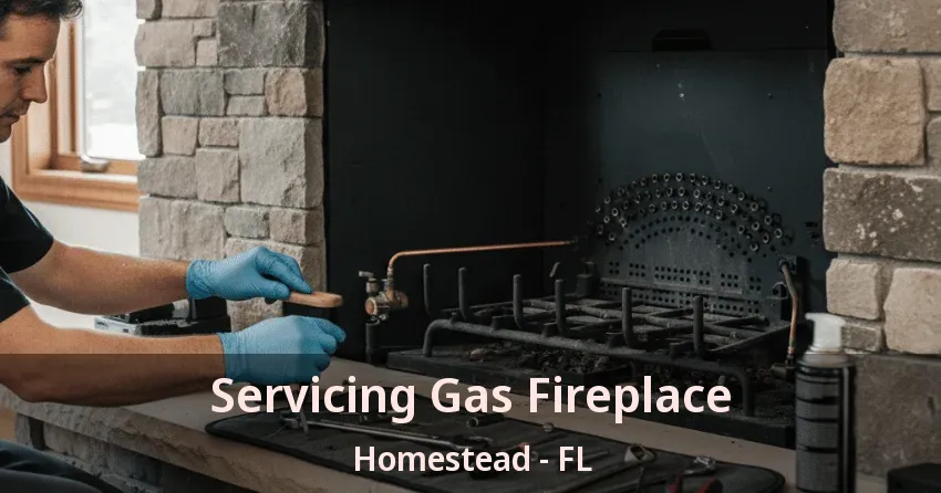 Servicing Gas Fireplace Homestead - FL