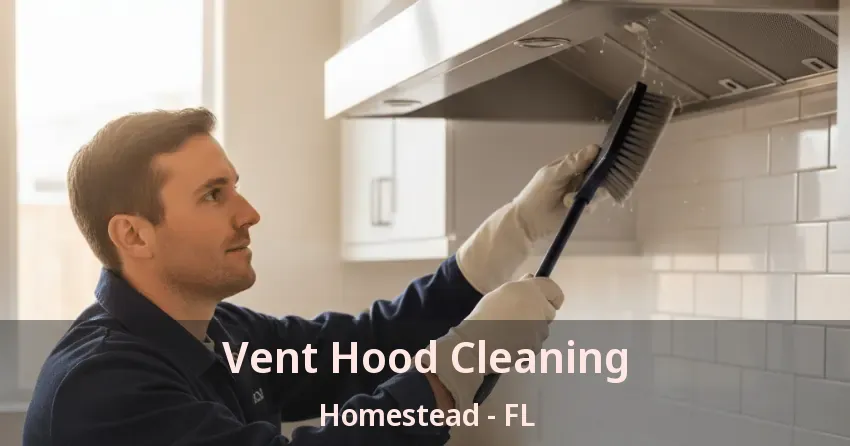 Vent Hood Cleaning Homestead - FL